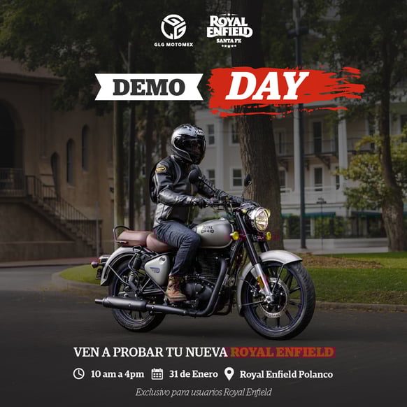 DEMO DAY ROYAL ENFIELD POLANCO (Invitacion) - Feed