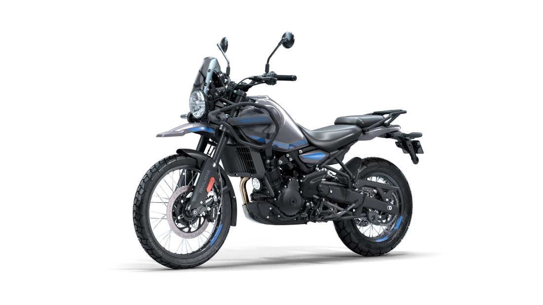 Himalayan 450 - Slate Poppy Blue - 4